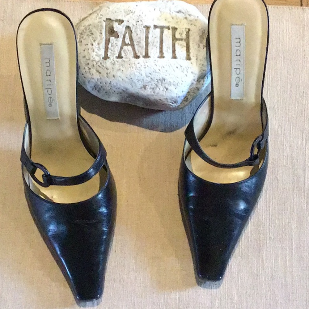 Maripe black. Heels